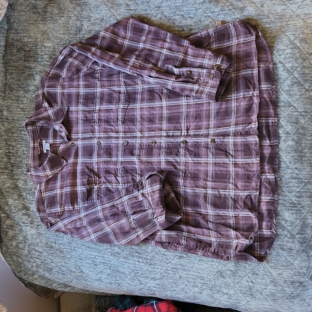 Carhartt Button-Down Plaid Shirt